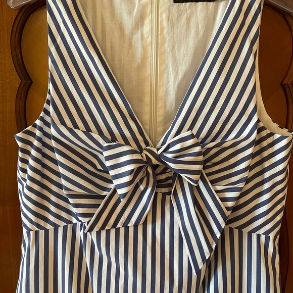 Ralph Lauren blue and white striped dress Size 10 - Picture 2 of 7